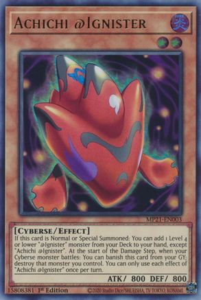 Image of Achichi @Ignister [MP21-EN003] Ultra Rare