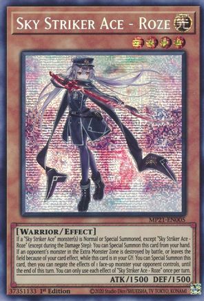 Image of Sky Striker Ace - Roze [MP21-EN005] Prismatic Secret Rare
