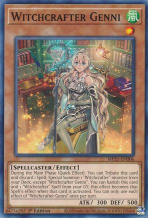 Image of Witchcrafter Genni [MP21-EN006] Common