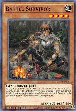 Image of Battle Survivor [MP21-EN014] Common
