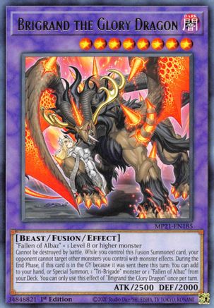Image of Brigrand the Glory Dragon [MP21-EN185] Rare