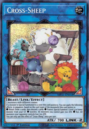 Image of Cross-Sheep [MP21-EN018] Prismatic Secret Rare