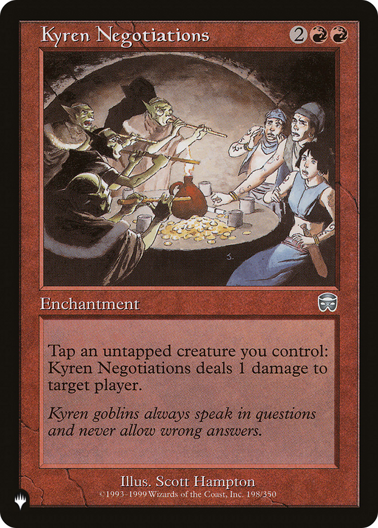 Image of Kyren Negotiations [The List]