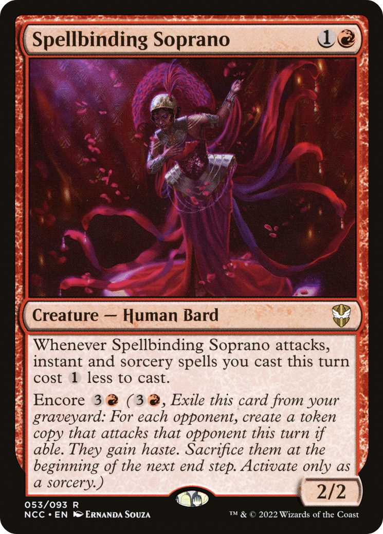 Image of Spellbinding Soprano [Streets of New Capenna Commander]