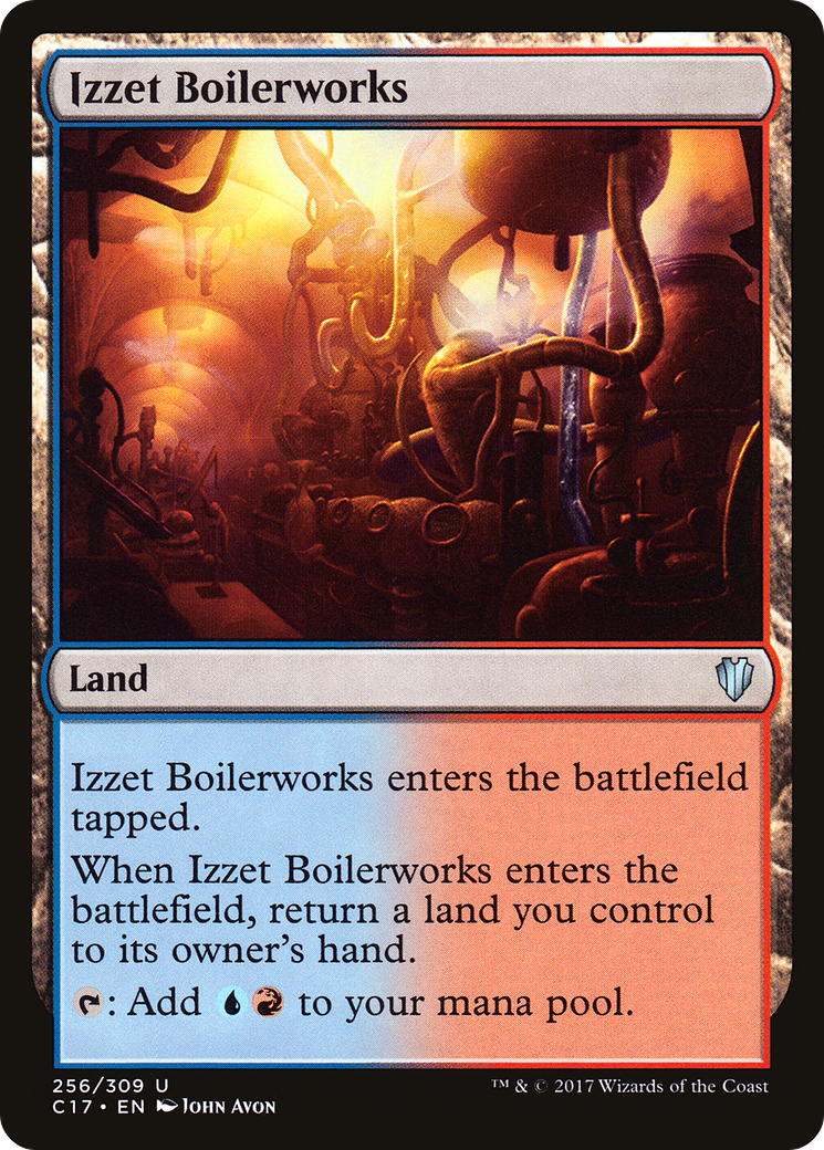 Image of Izzet Boilerworks [Commander 2017]