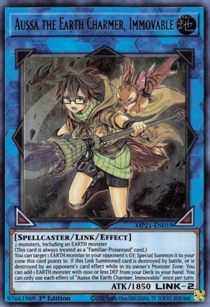 Image of Aussa the Earth Charmer, Immovable [MP21-EN019] Ultra Rare