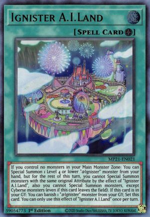 Image of Ignister A.I.Land [MP21-EN021] Ultra Rare