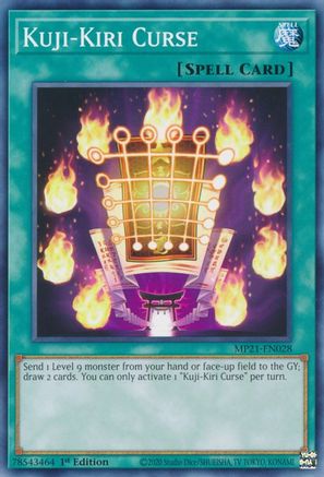 Image of Kuji-Kiri Curse [MP21-EN028] Common