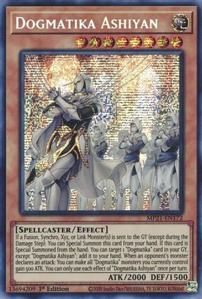 Image of Dogmatika Ashiyan [MP21-EN172] Prismatic Secret Rare