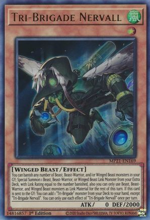Image of Tri-Brigade Nervall [MP21-EN169] Ultra Rare