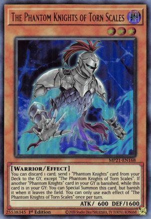 Image of The Phantom Knights of Torn Scales [MP21-EN168] Ultra Rare