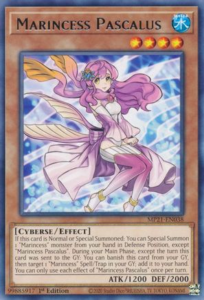Image of Marincess Pascalus [MP21-EN038] Rare