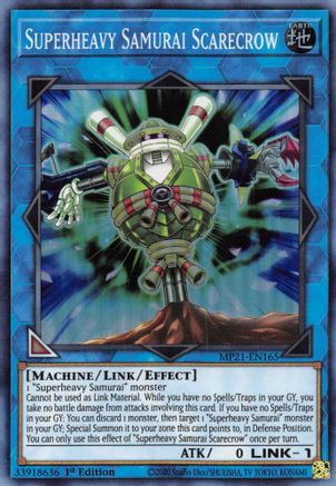 Image of Superheavy Samurai Scarecrow [MP21-EN165] Super Rare