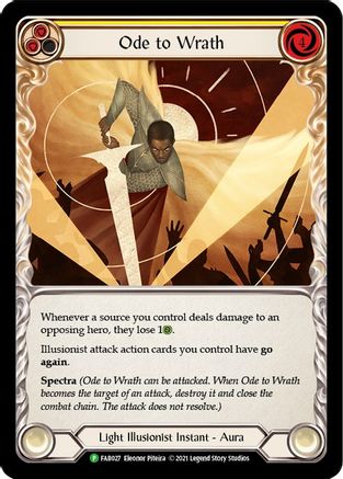 Image of Ode to Wrath [FAB027] (Promo)  Cold Foil