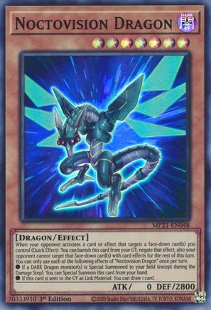 Image of Noctovision Dragon [MP21-EN048] Super Rare