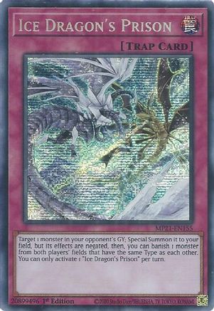 Image of Ice Dragon's Prison [MP21-EN155] Prismatic Secret Rare