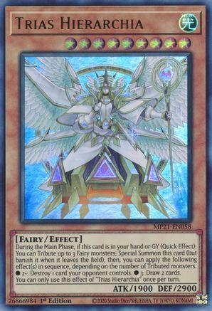Image of Trias Hierarchia [MP21-EN058] Ultra Rare