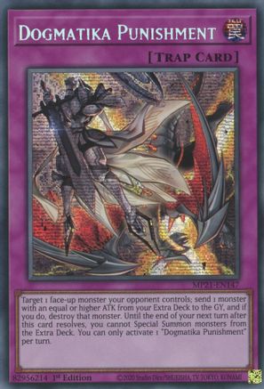 Image of Dogmatika Punishment [MP21-EN147] Prismatic Secret Rare