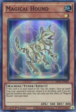 Image of Magical Hound [MP21-EN063] Super Rare