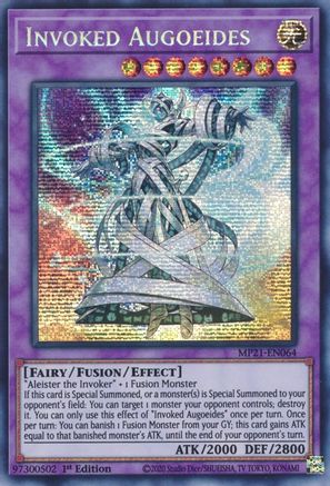 Image of Invoked Augoeides [MP21-EN064] Prismatic Secret Rare