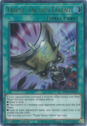 Image of Triple Tactics Talent [MP21-EN143] Ultra Rare