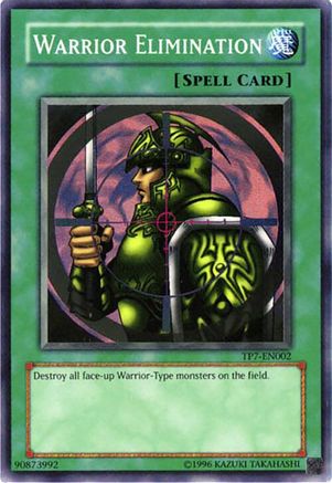 Image of Warrior Elimination [TP7-EN002] Super Rare
