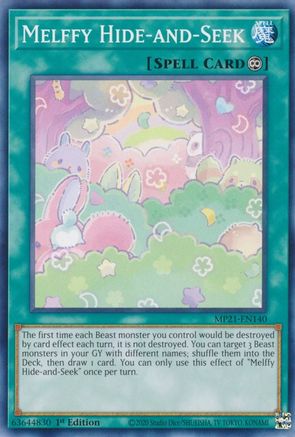 Image of Melffy Hide-and-Seek [MP21-EN140] Common