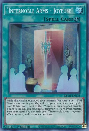 Image of Infernoble Arms - Joyeuse [MP21-EN138] Super Rare
