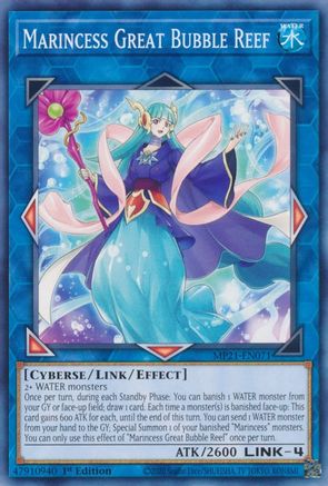 Image of Marincess Great Bubble Reef [MP21-EN071] Common
