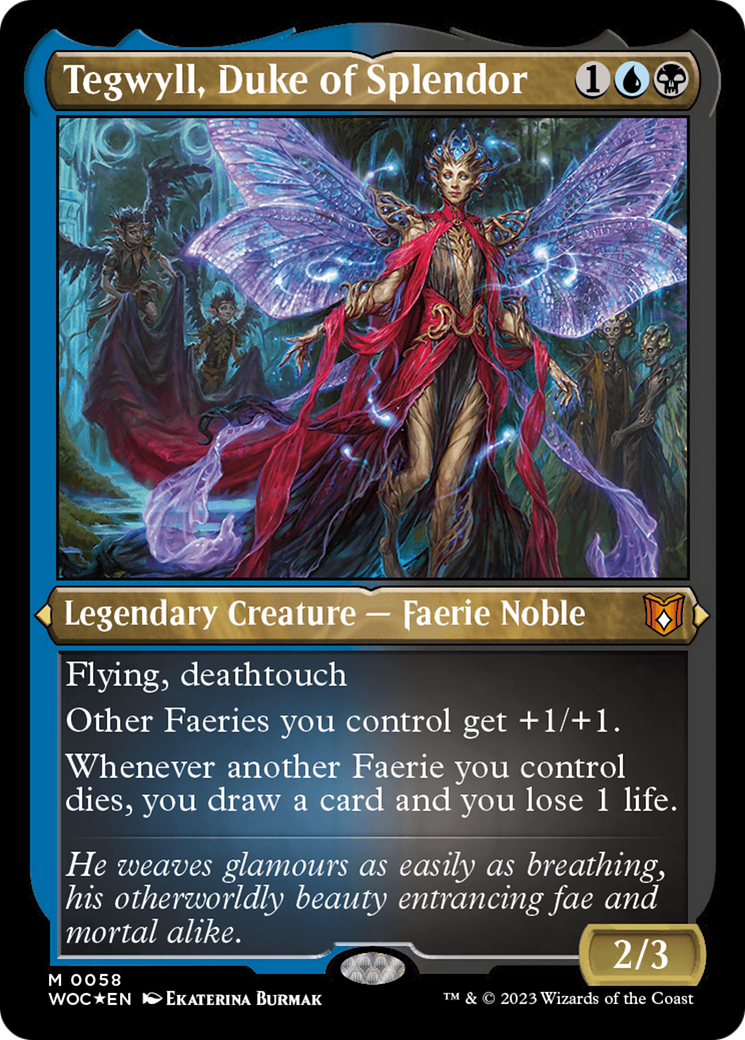 Image of Tegwyll, Duke of Splendor (Display Commander) [Wilds of Eldraine Commander]