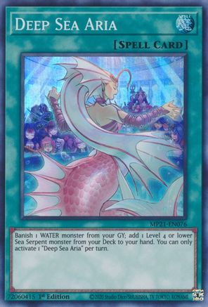 Image of Deep Sea Aria [MP21-EN076] Super Rare