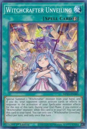 Image of Witchcrafter Unveiling [MP21-EN080] Common