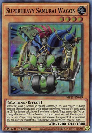 Image of Superheavy Samurai Wagon [MP21-EN089] Super Rare