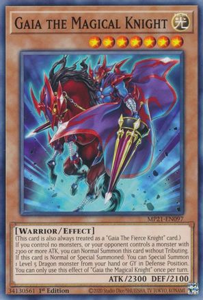 Image of Gaia the Magical Knight [MP21-EN097] Common