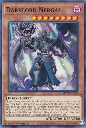 Image of Darklord Nergal [MP21-EN119] Common