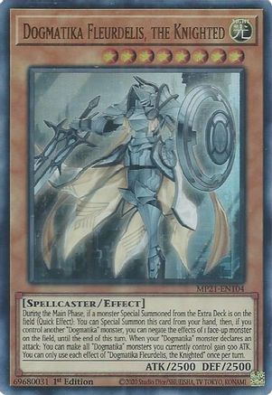 Image of Dogmatika Fleurdelis, the Knighted [MP21-EN104] Ultra Rare