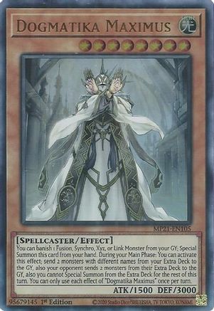 Image of Dogmatika Maximus [MP21-EN105] Ultra Rare