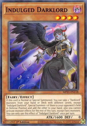 Image of Indulged Darklord [MP21-EN118] Common