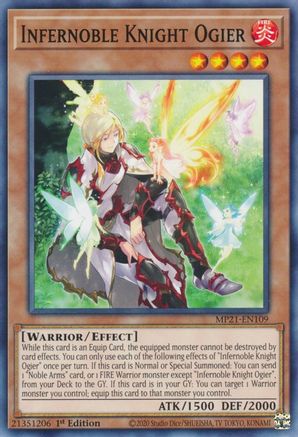 Image of Infernoble Knight Ogier [MP21-EN109] Common