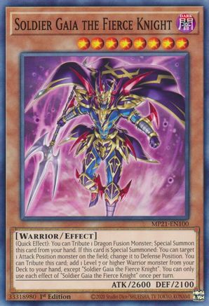 Image of Soldier Gaia The Fierce Knight [MP21-EN100] Common