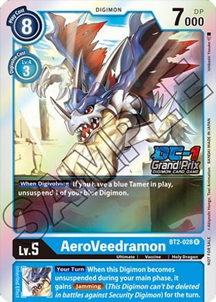 Image of AeroVeedramon [BT2-028] (DC-1 Grand Prix) [Release Special Booster Promos]