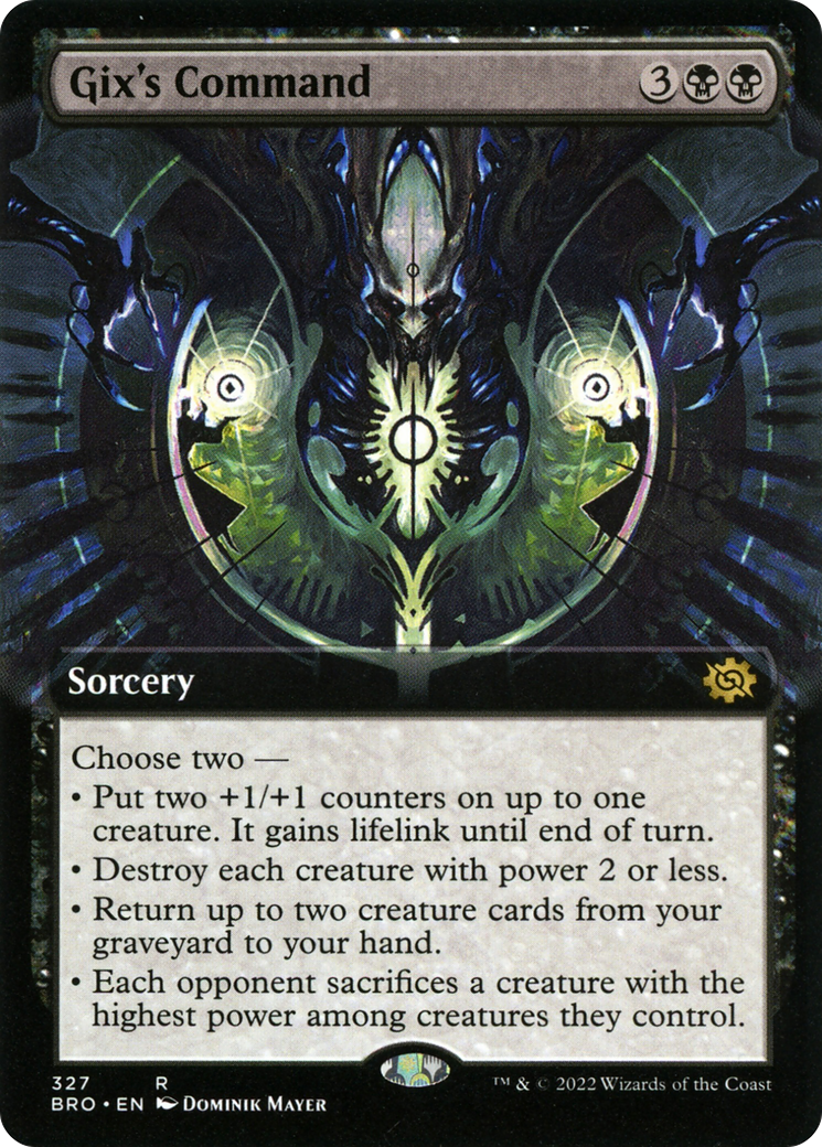 Image of Gix's Command (Extended Art) [The Brothers' War]