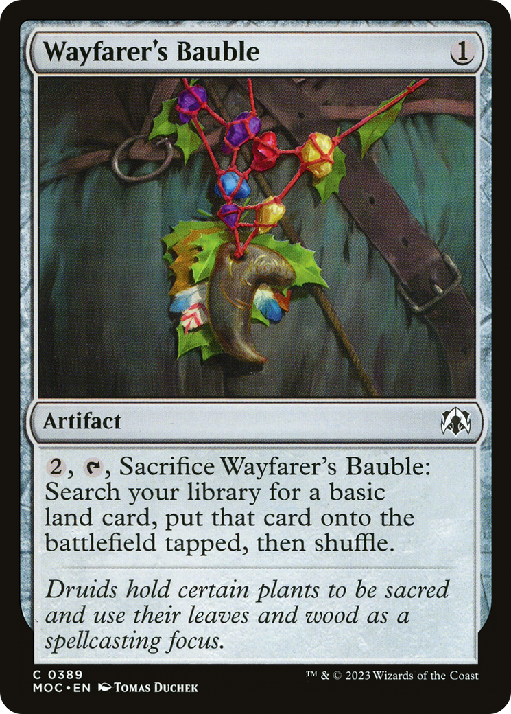 Image of Wayfarer's Bauble [March of the Machine Commander]
