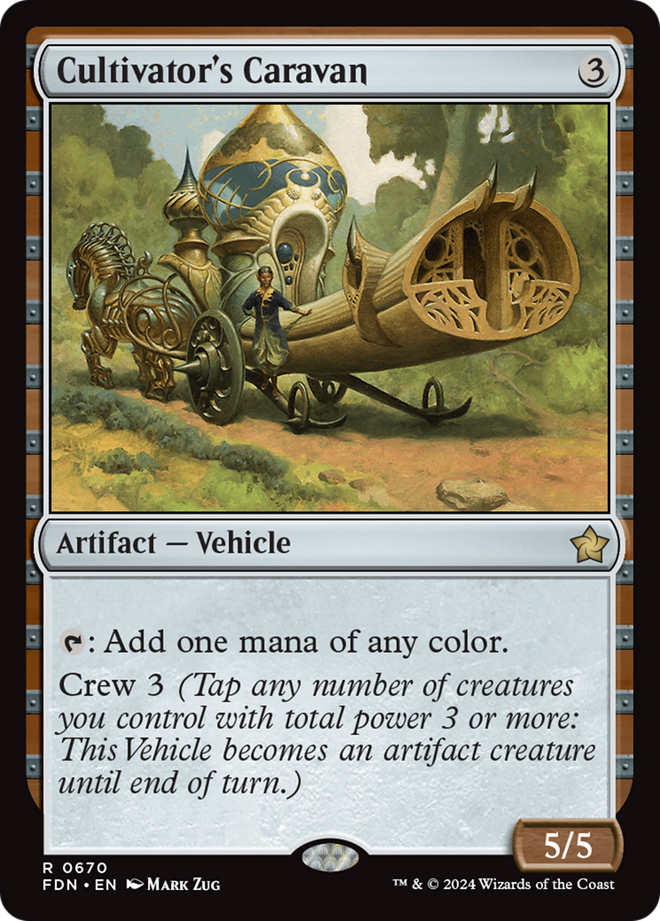 Image of Cultivator's Caravan [Foundations]
