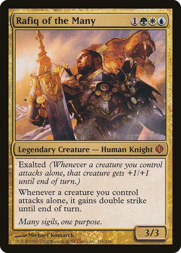 Image of Rafiq of the Many [Shards of Alara]