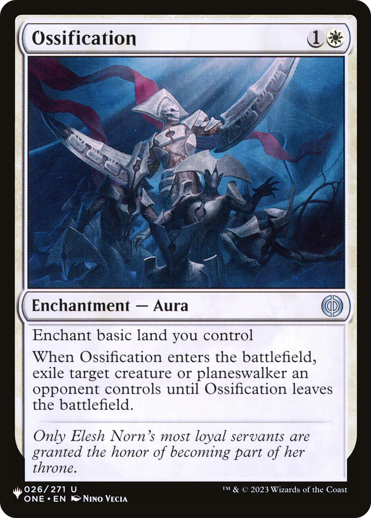 Image of Ossification [The List]