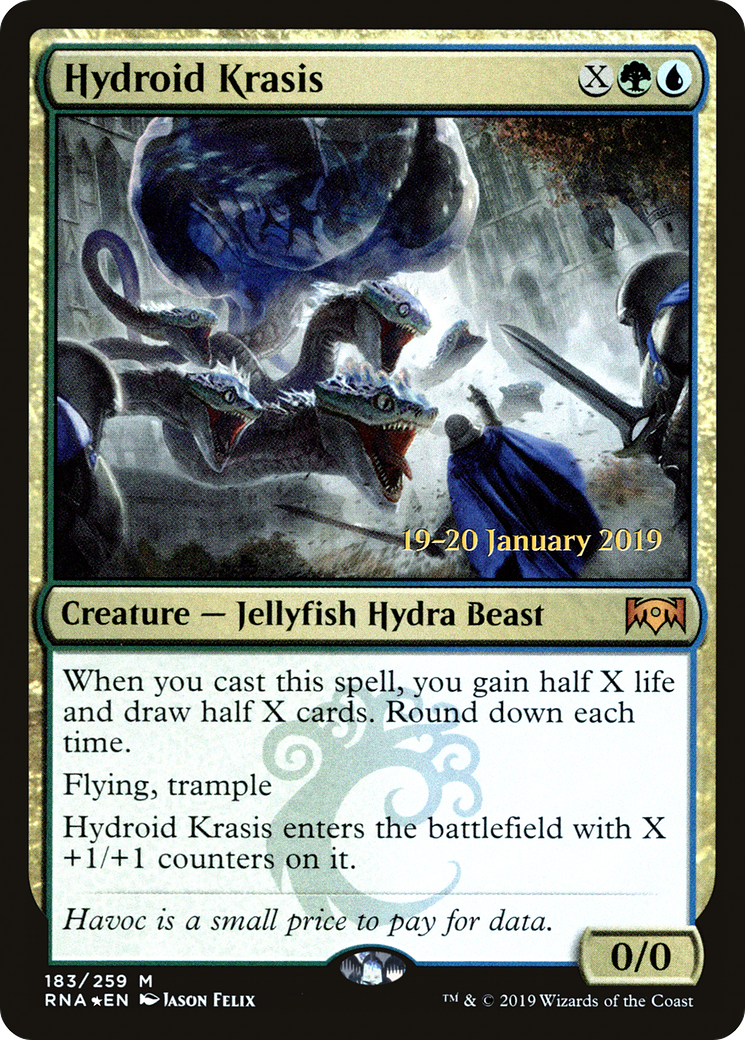 Image of Hydroid Krasis [Ravnica Allegiance Prerelease Promos]