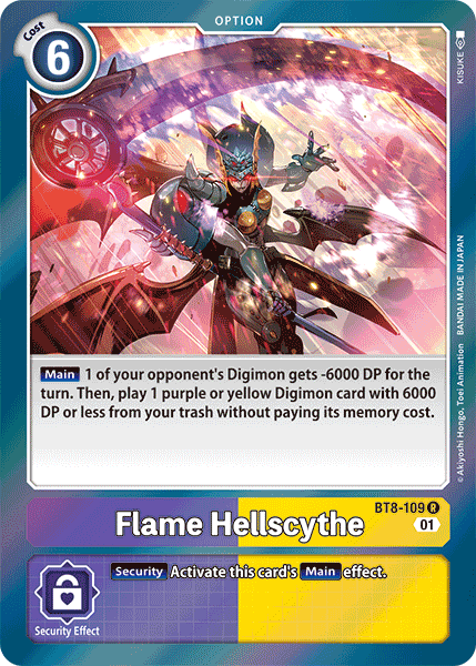 Image of Flame Hellscythe [BT8-109] [New Awakening]