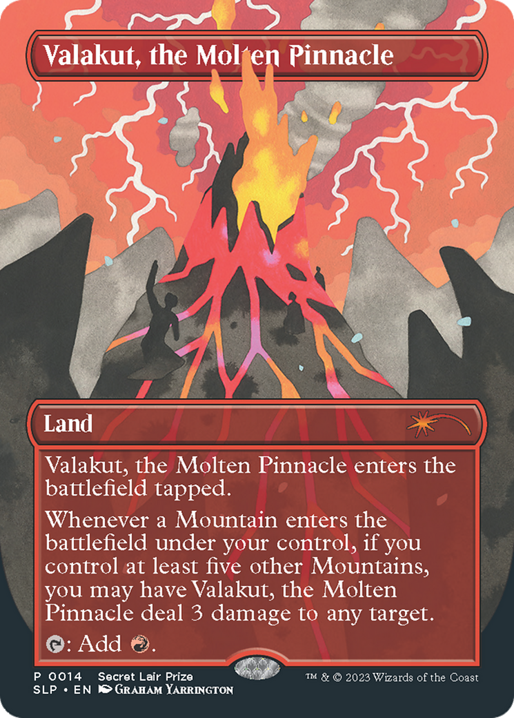 Image of Valakut, the Molten Pinnacle [Secret Lair Showdown]