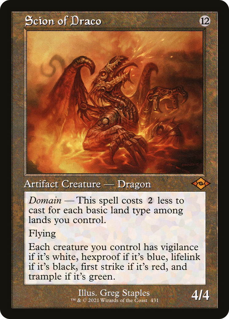 Image of Scion of Draco (Retro) [Modern Horizons 2]
